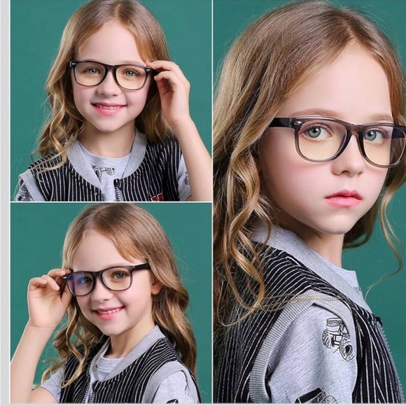 Other - Stylish Black Frame Glasses for Kids
